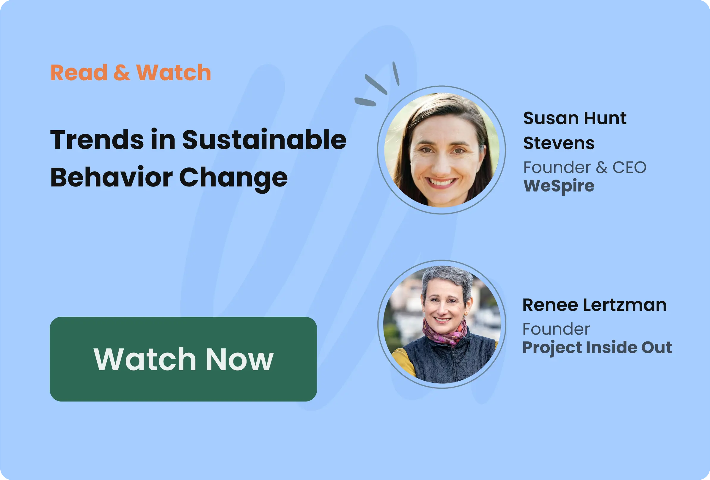 Pro-social behavior change webinar with WeSpire: Live!